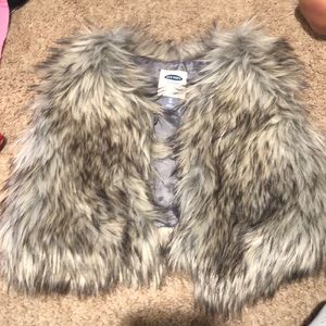 Toddler Faux fur vest